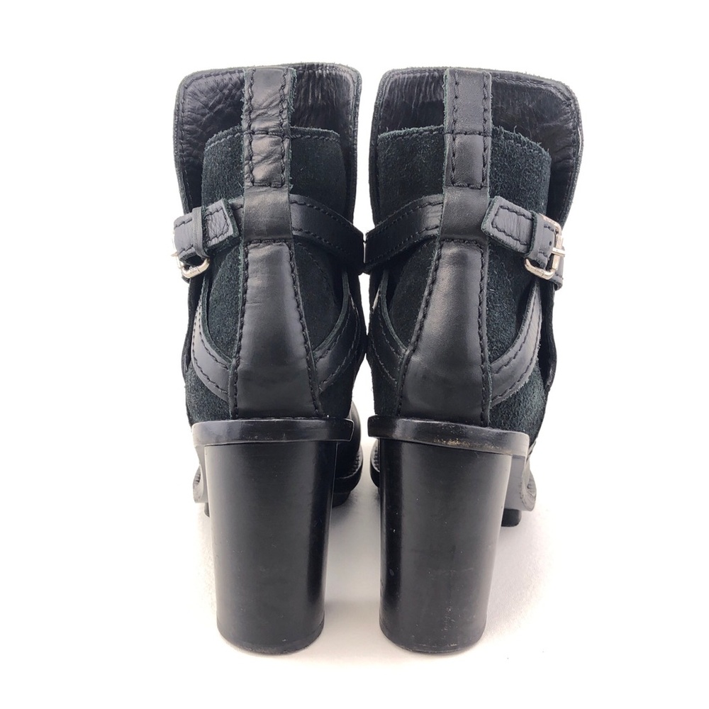 Acne Studios Cypress Black Leather Ankle Boots EUR 39 - Picture 6 of 15